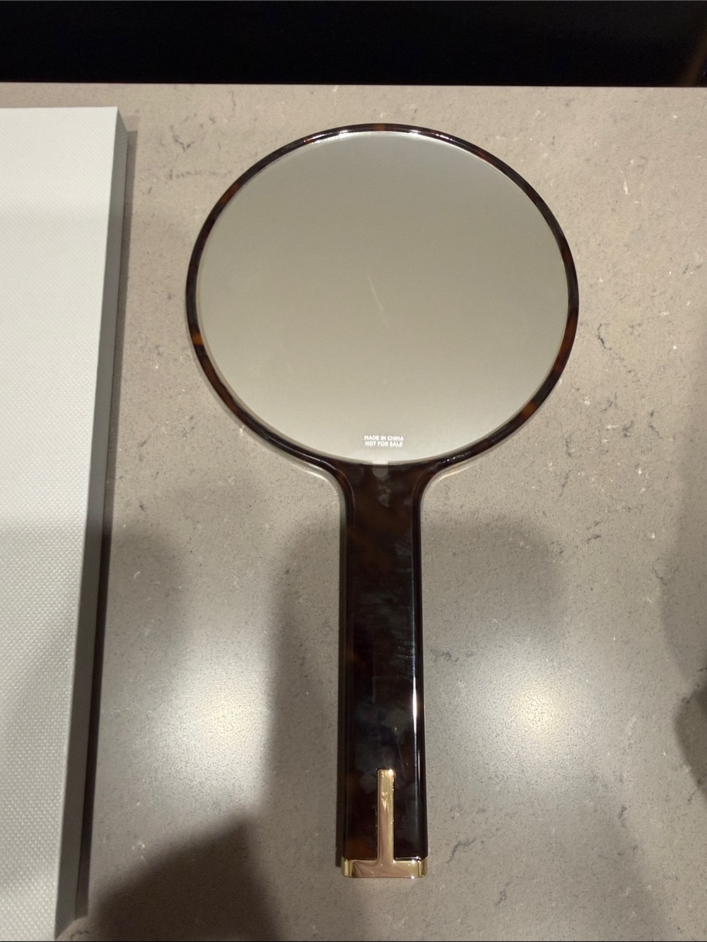 Tom Ford Tortoiseshell Handheld Mirror with Box. New/ Never Used - Picture 2 of 2